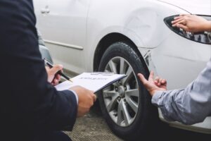 car accident claim graphic